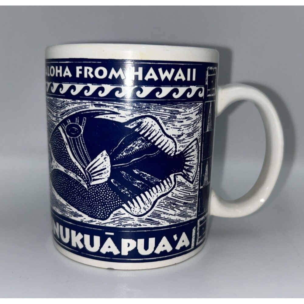 Island Heritage Kauai Humuhumunukunukuapua'a 12oz Ceramic Coffee Mug